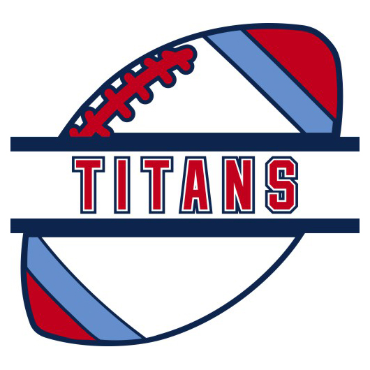 Football Tennessee Titans Logo vinyl decal